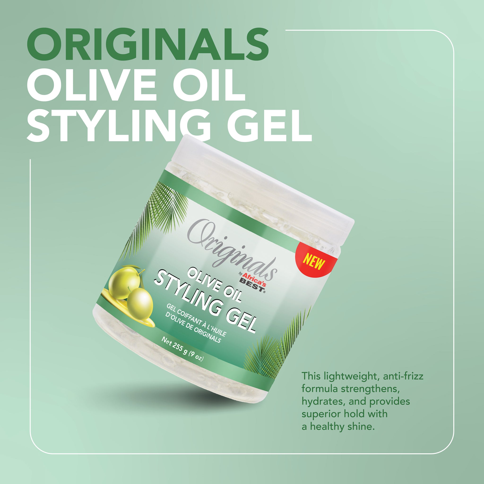 Olive Oil Styling Gel – Originals by Africa's Best Hair